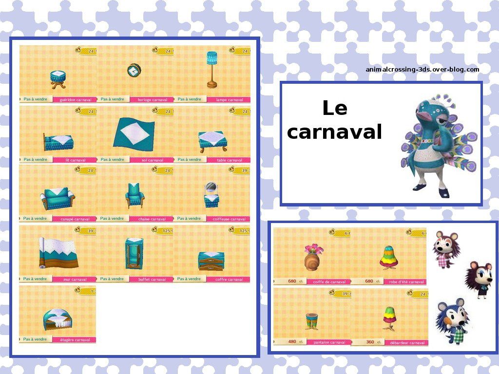Articles populaires – Animal Crossing New Leaf