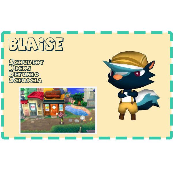 Les articles de Blaise (97) et les nouvelles chaussures de la MAJ : - Animal  Crossing New Leaf