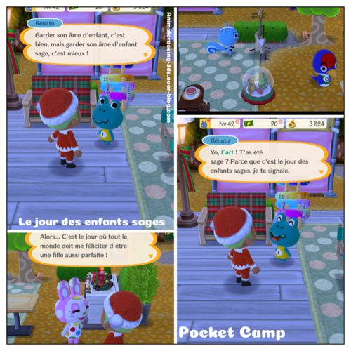 Plaquette 1 (Welcome Animal crossing) & plaquette 2 (Let's go to the City)., plaquette 3 (Pocket Camp).