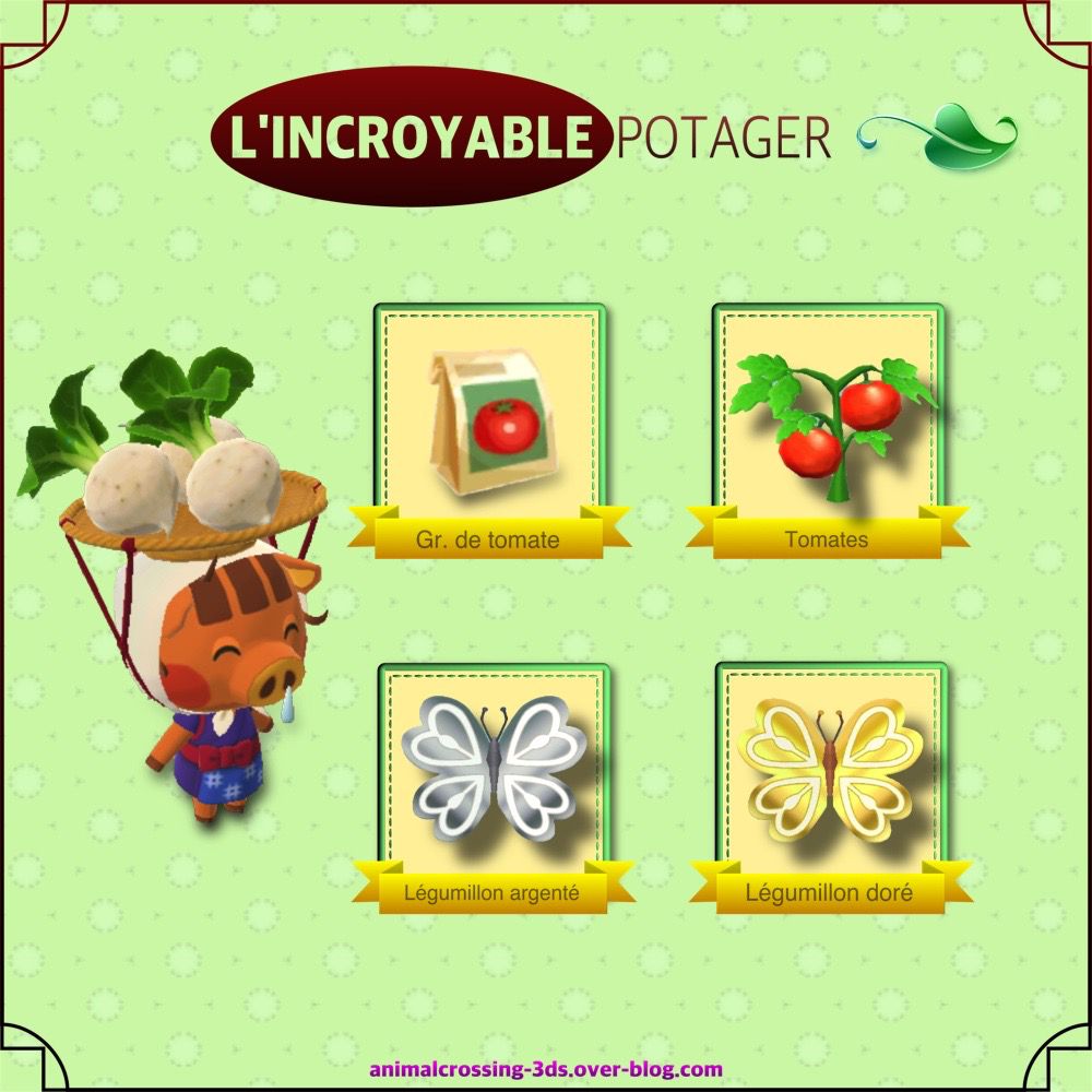 L'incroyable potager (partie 2) Pocket Camp - Animal Crossing New Leaf