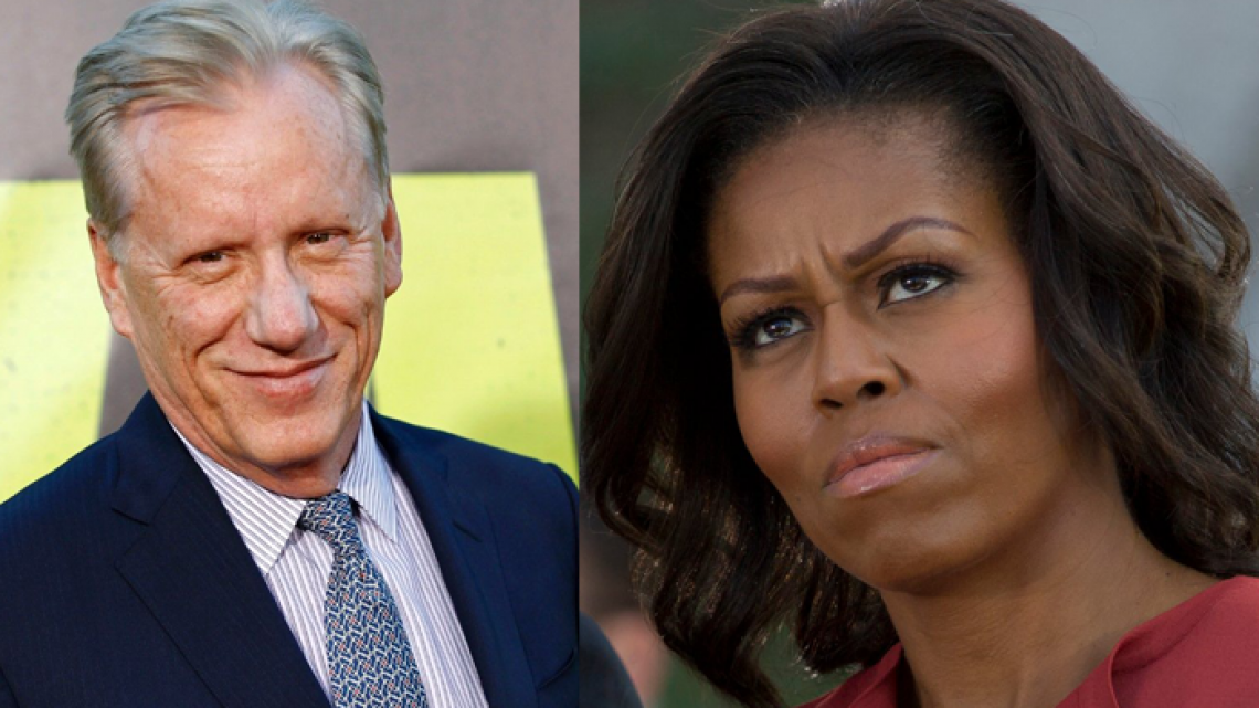 James Wood zerlegt Michelle Obama - .