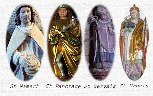 Saints de Glaces les 11, 12, 13 et 25 mai - Maurs la Jolie
