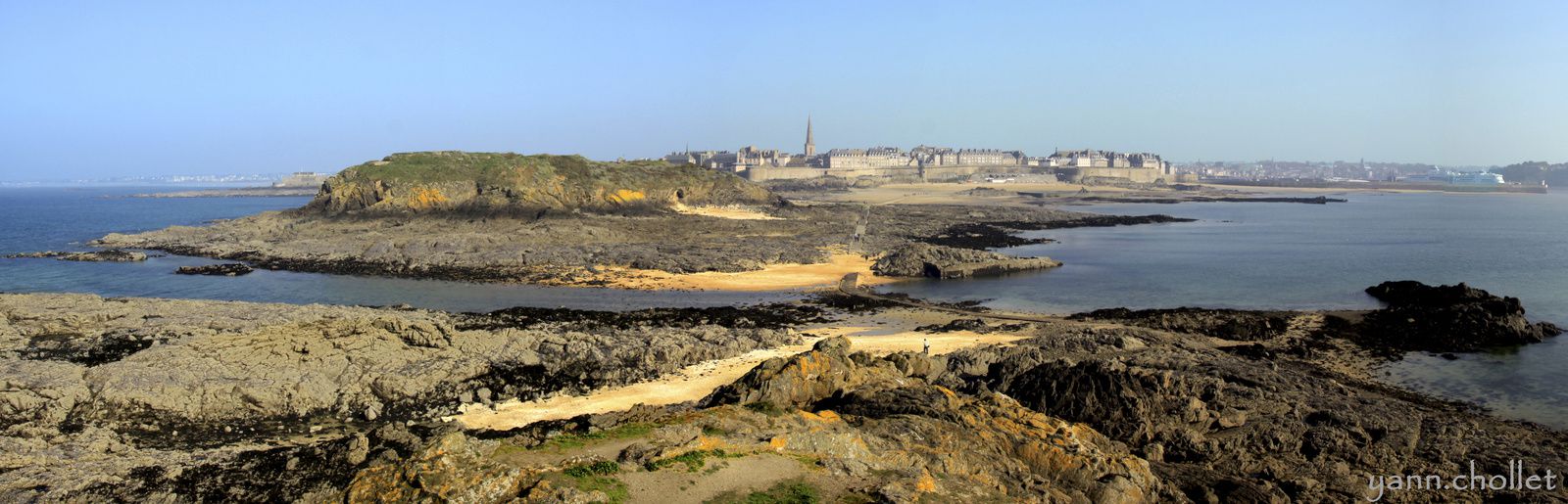 Photographie de la ville de saint malo par Yann Chollet, photographe professionnel.
