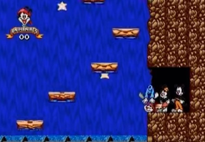 jeu megadrive Animaniacs