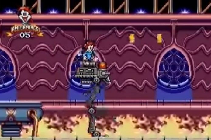 jeu megadrive Animaniacs