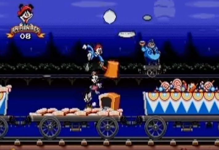 jeu megadrive Animaniacs