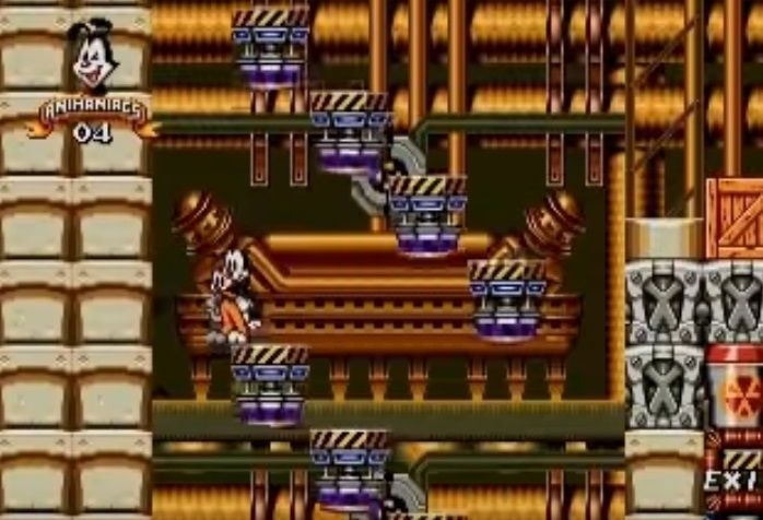 jeu megadrive Animaniacs
