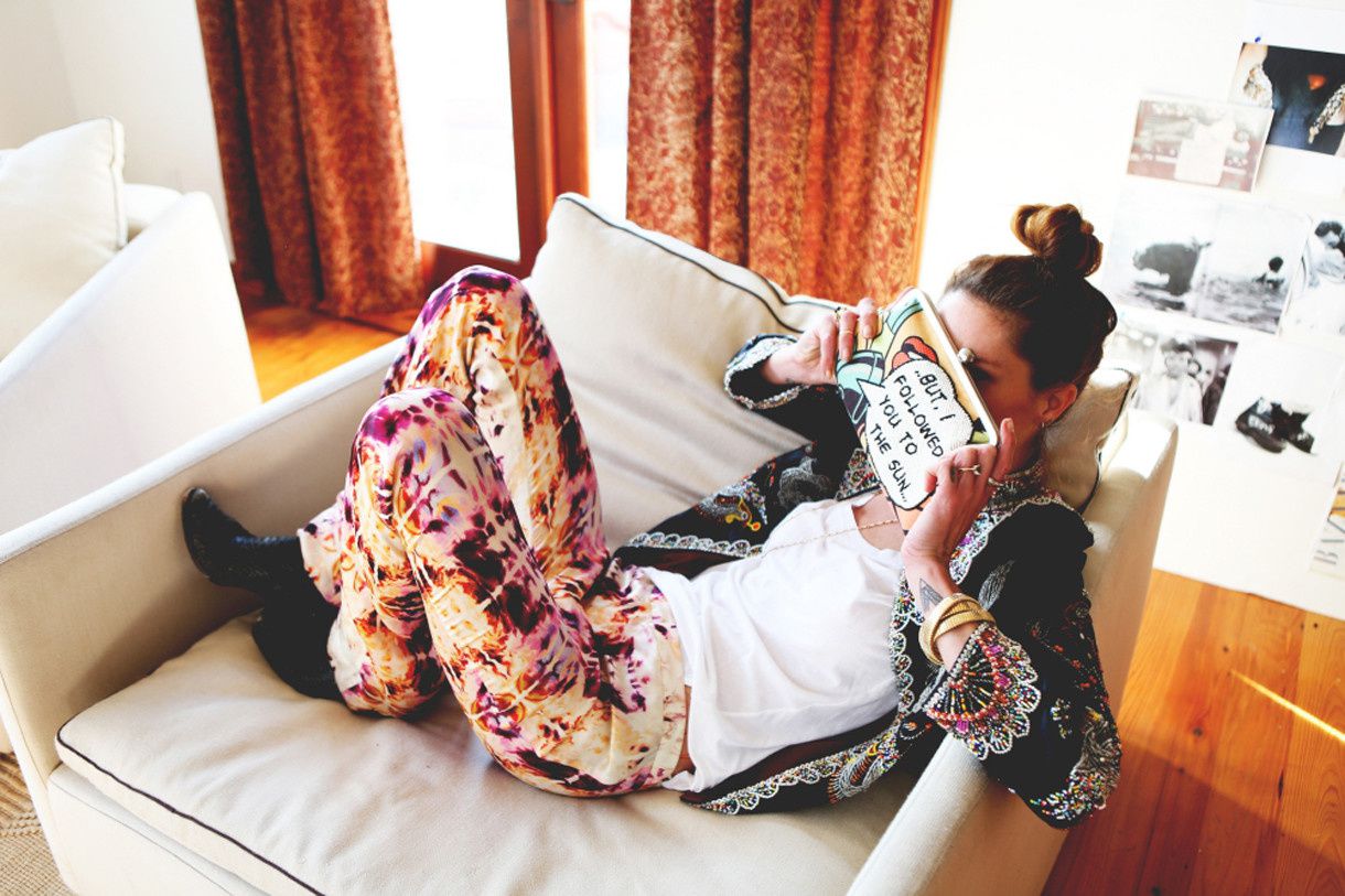 ERIN WASSON AT HOME