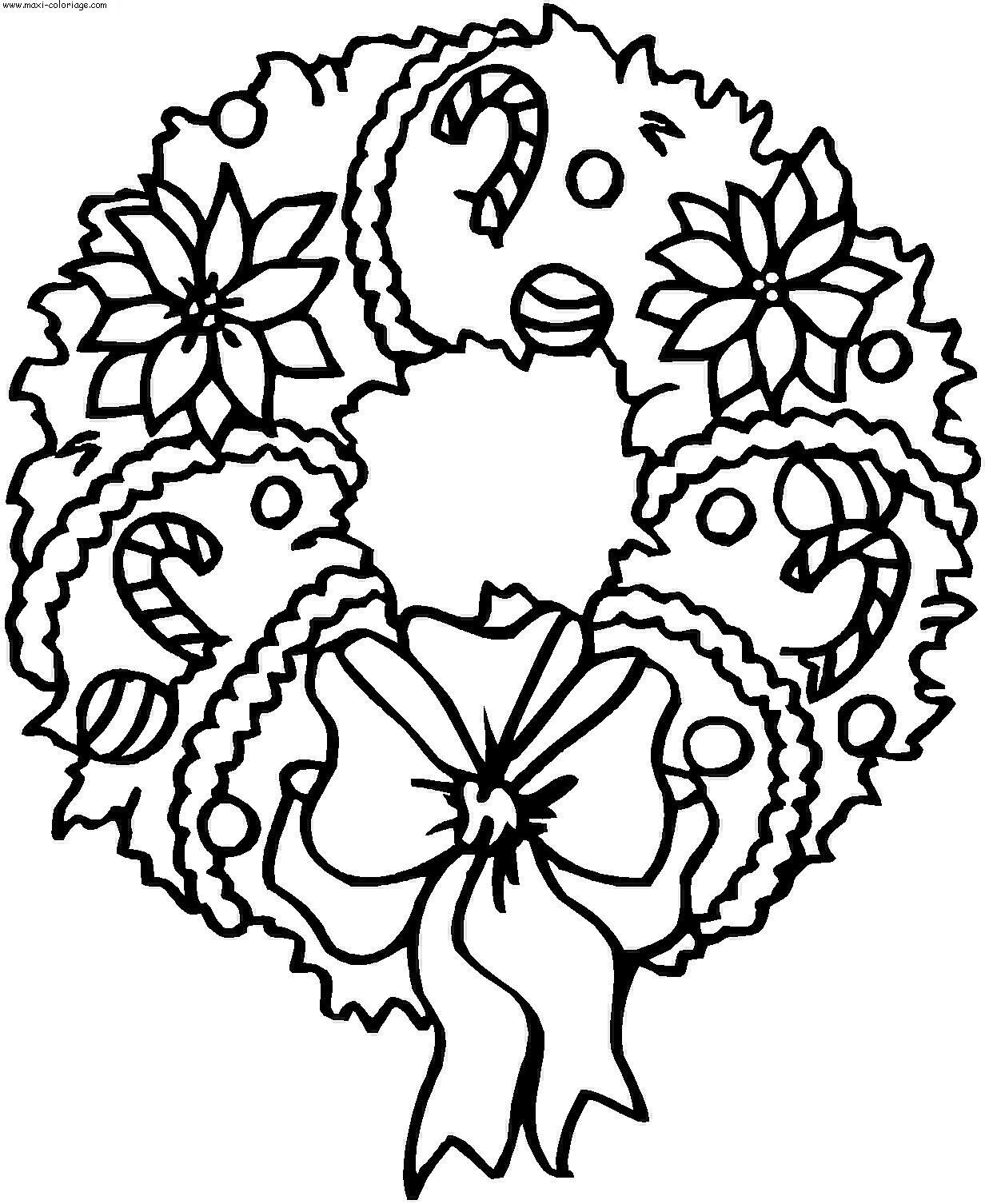 Coloriage de Noel La Classe de Myli Breizh coloriage de noel