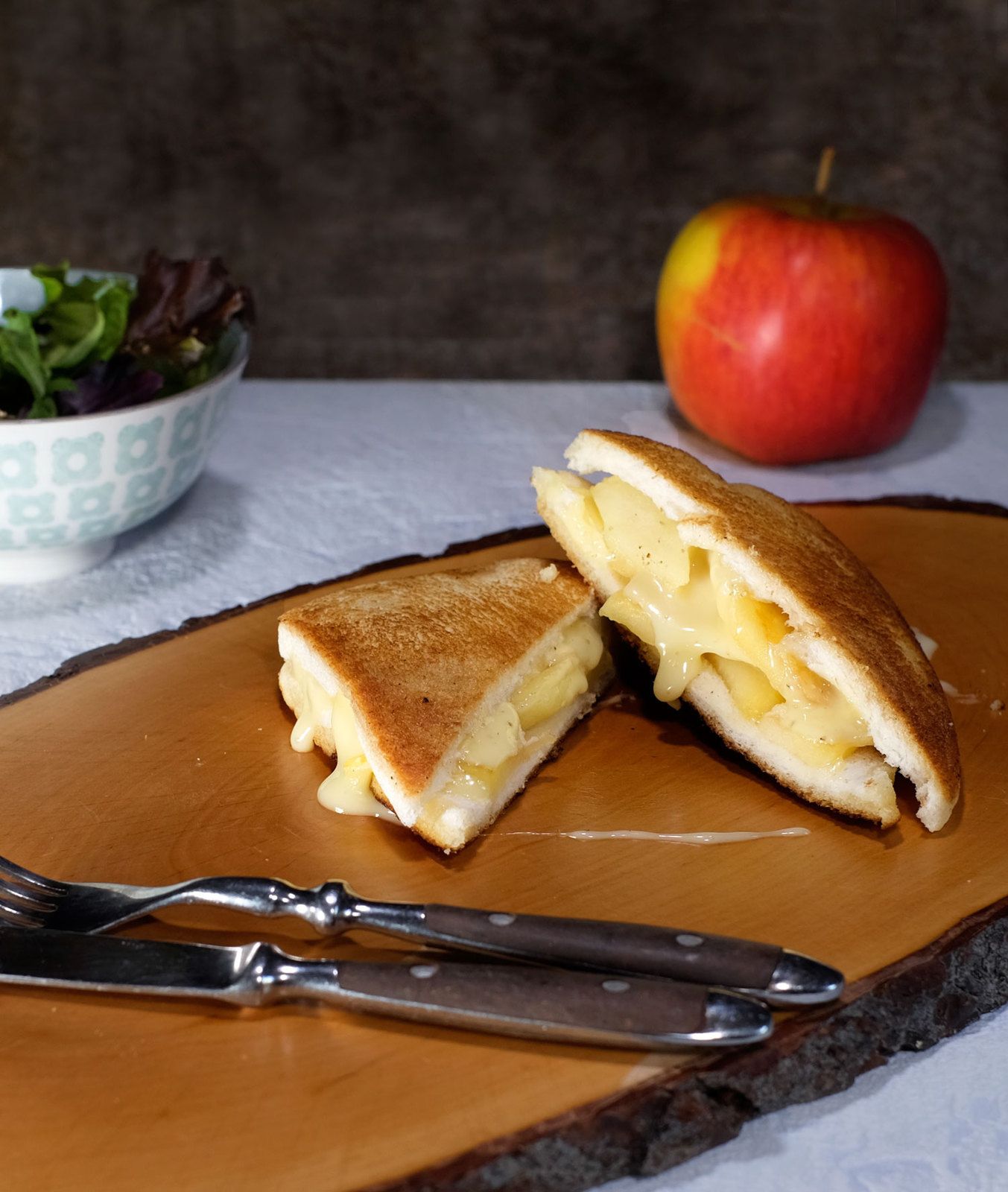 Croque-monsieur pommes rôties et reblochon - Et si c'était bon...