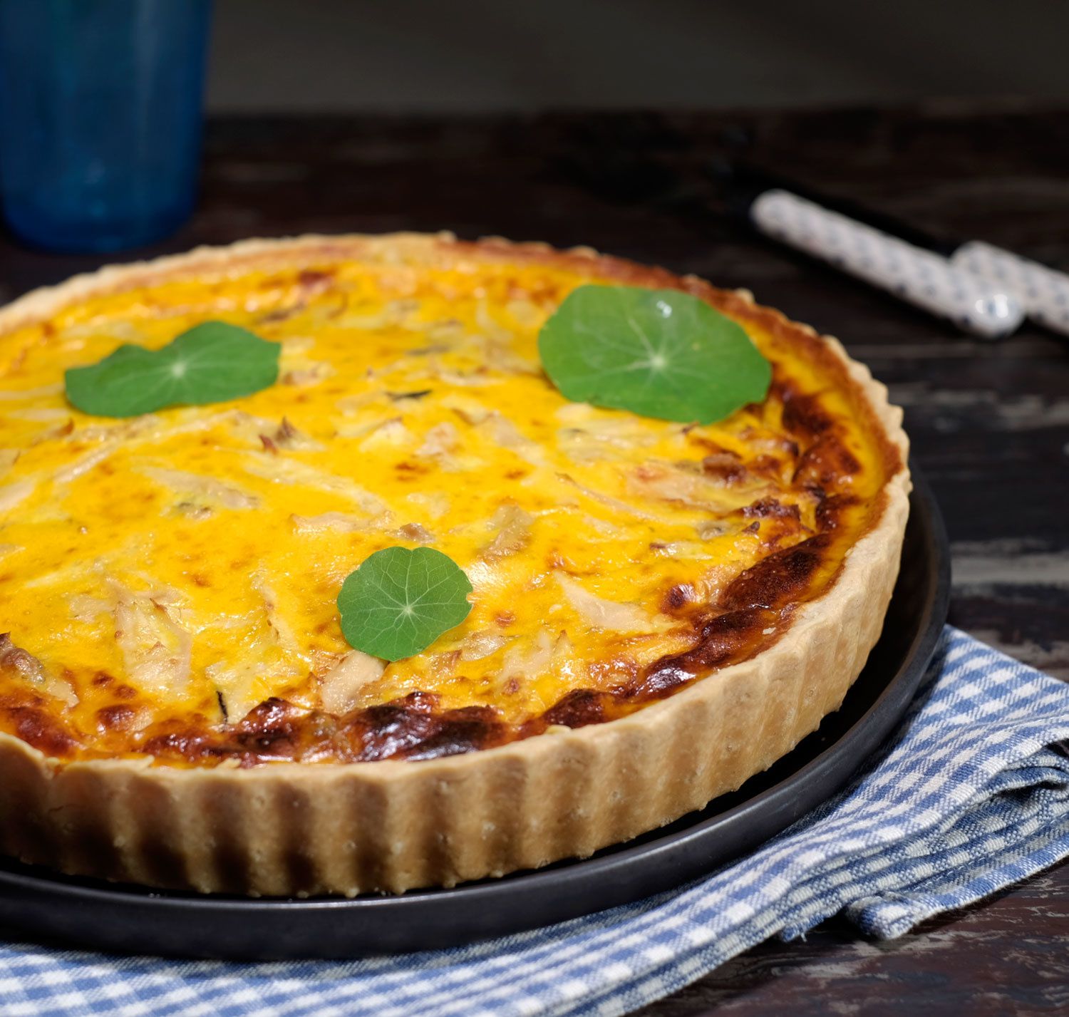 Tarte à la sucrine du Berry-Comté et poulet (cuisiner les restes) - Et si  c'était bon...