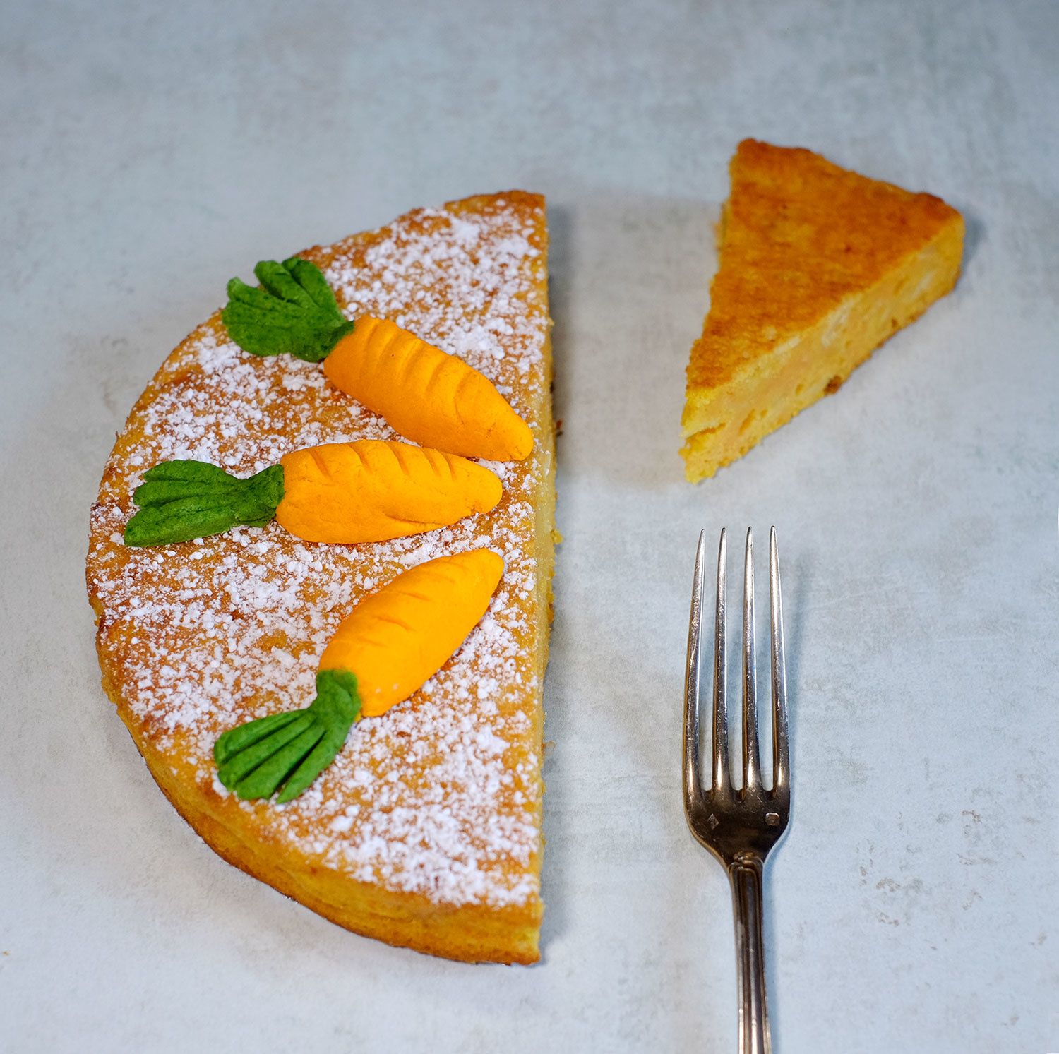 Gateau Aux Carottes Et Aux Amandes Et Si C Etait Bon