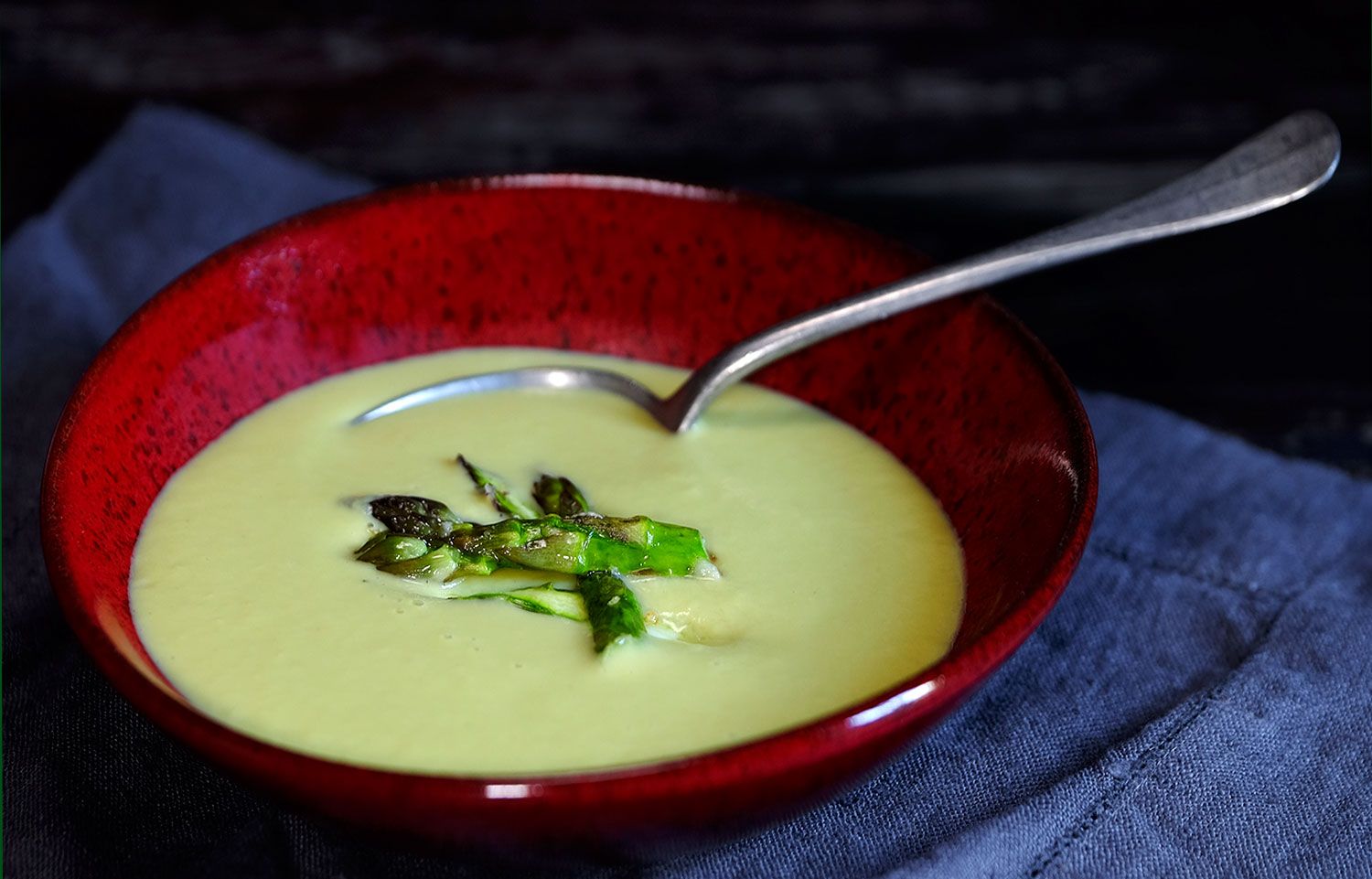 Velouté d'asperges vertes aux pommes de terre - Et si c'était bon...