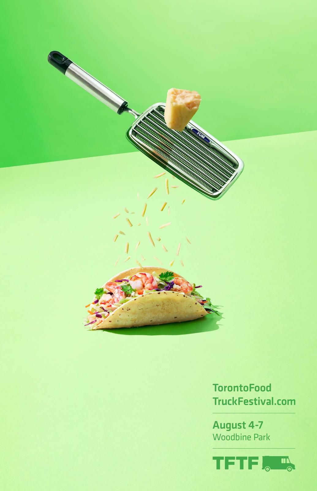 Canadian Food Truck Festival - TorontoFoodTruckFestival.com I Agence : The&Partnership, Toronto, Canada (juillet 2017)