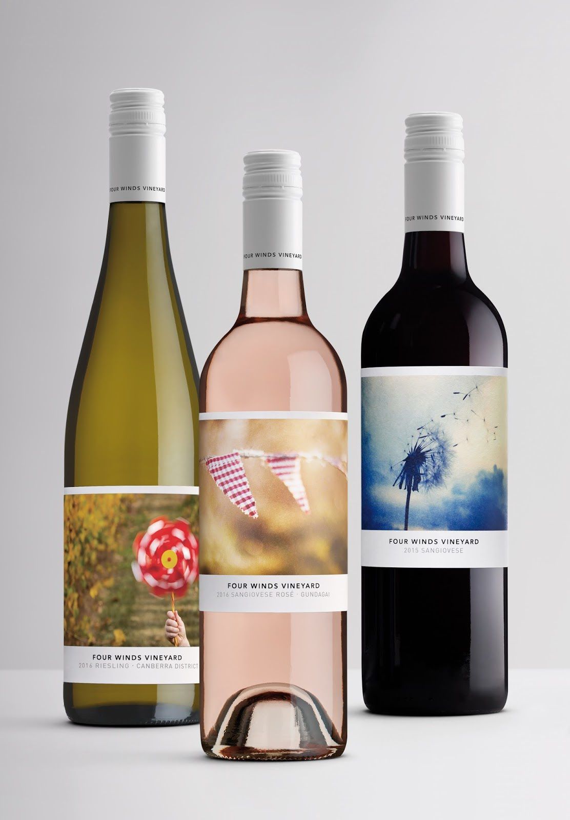 Four Winds Vineyard (vin australien) I Design : Denomination, Australie (février 2018)