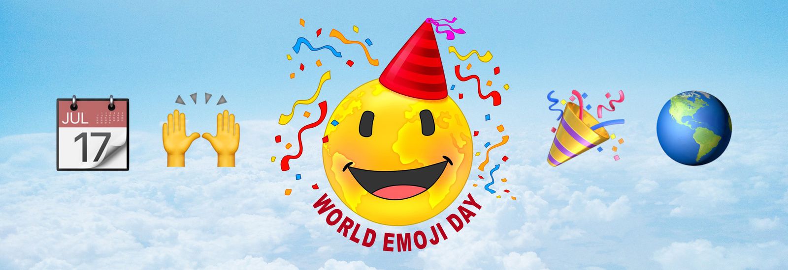 Le World Emoji Day (Journée Mondiale des Emoji) est fêté chaque 17 juillet depuis 2014