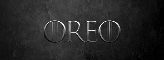 Biscuits Oreo en édition limitée pour la dernière saison de la série Game of Thrones