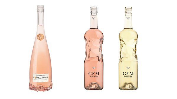 Verallia Design Awards - Bouteilles Côtes des roses et Serac