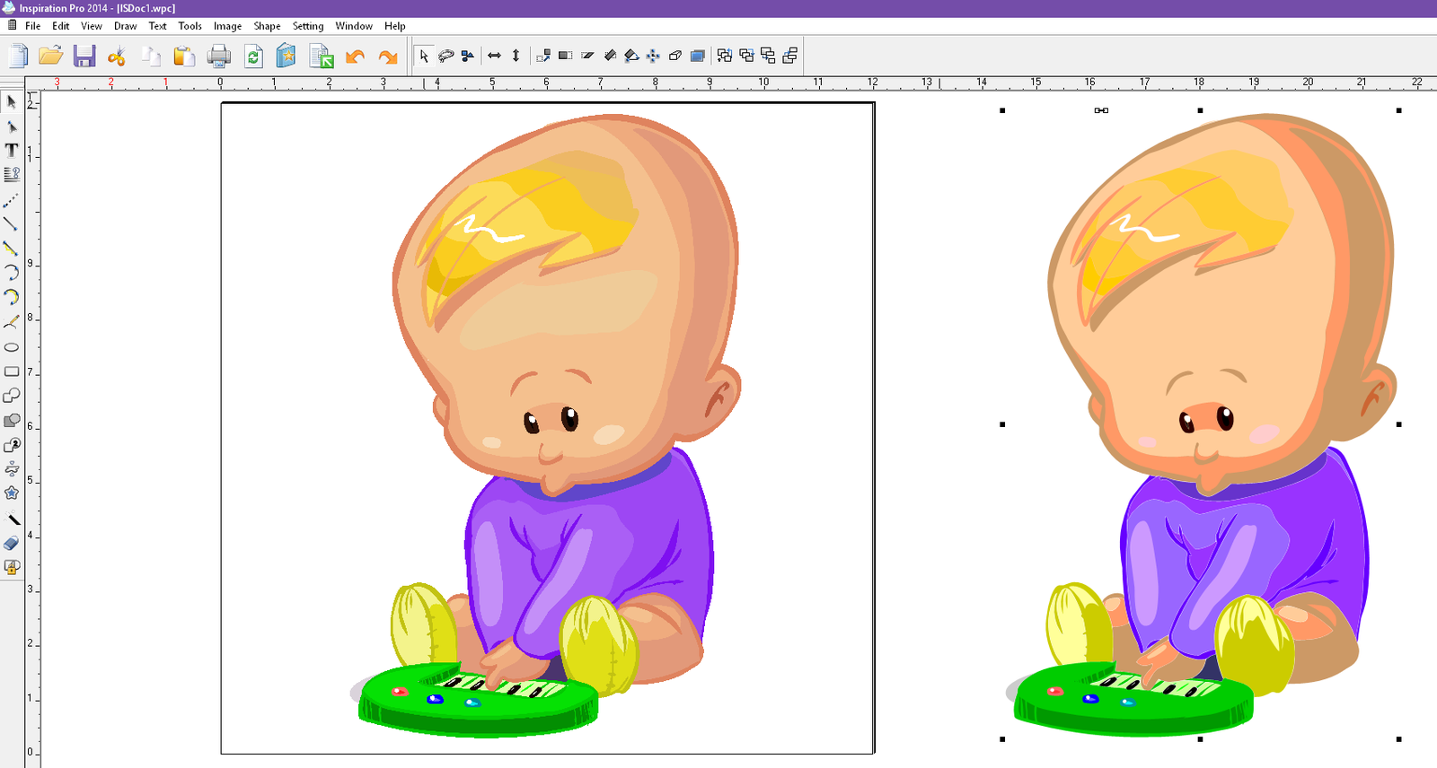 Make the cut, Inspiration, Invue et Scal