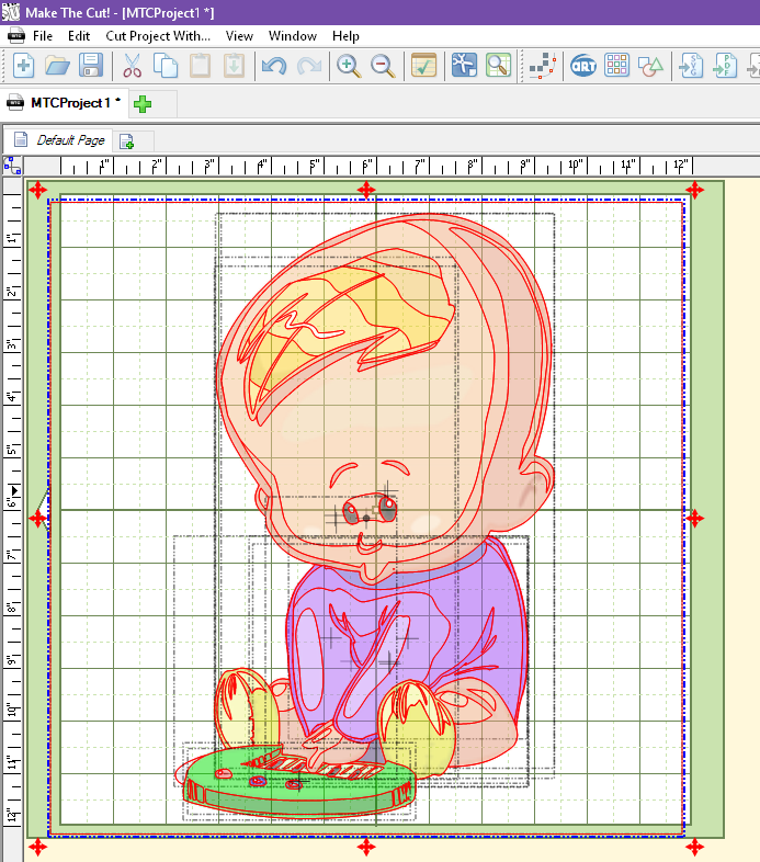 Make the cut, Inspiration, Invue et Scal