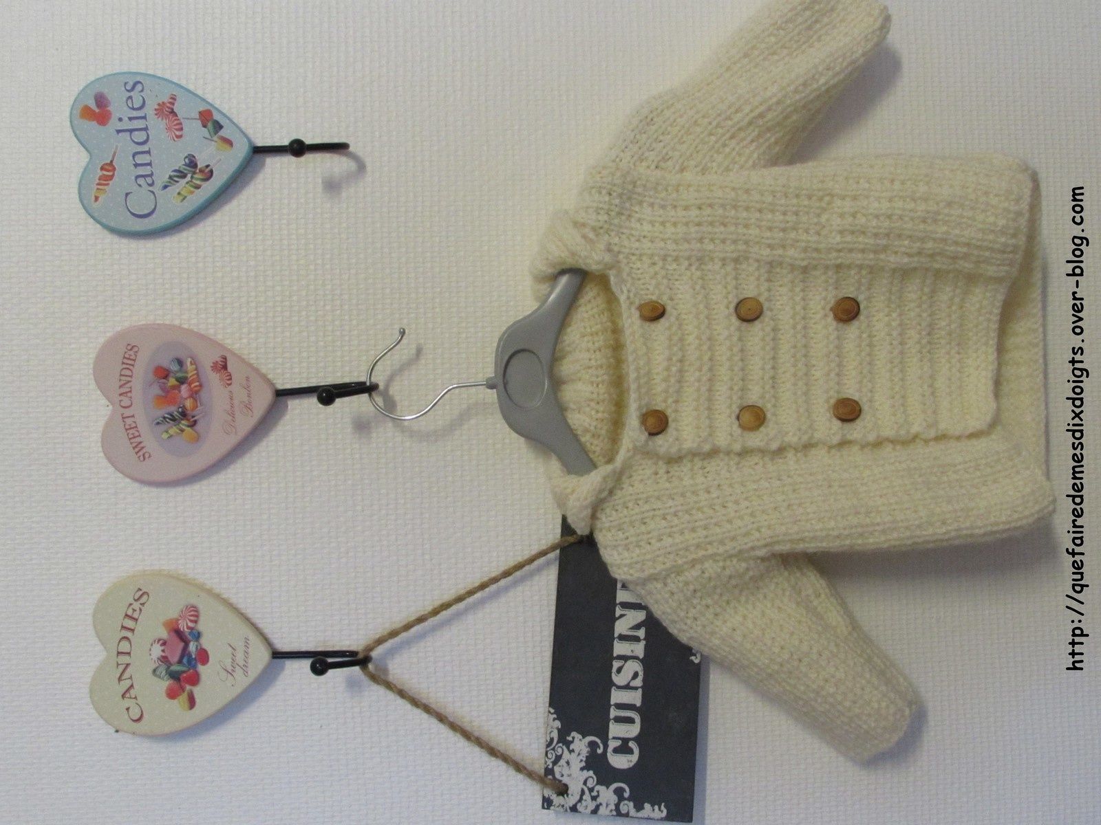 Un paletot au tricot pour bébé - quefairedemesdixdoigts.over-blog.com