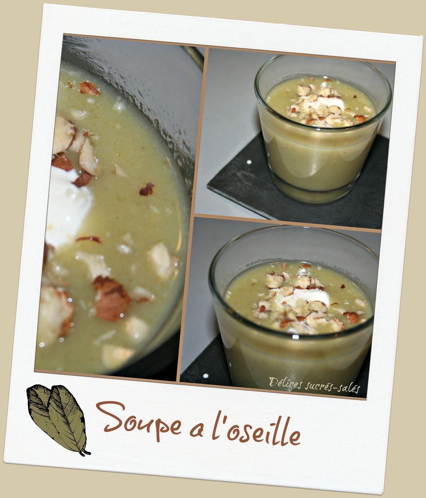 Soupe a l'oseille Soupe a l'oseille