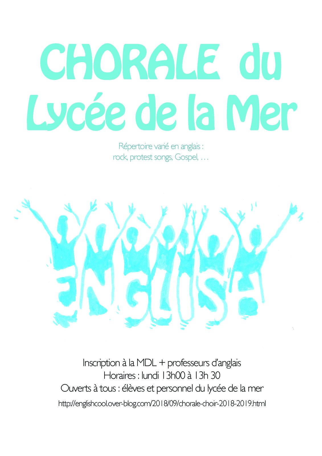 Chorale Choir 2018 2019 Englishcool