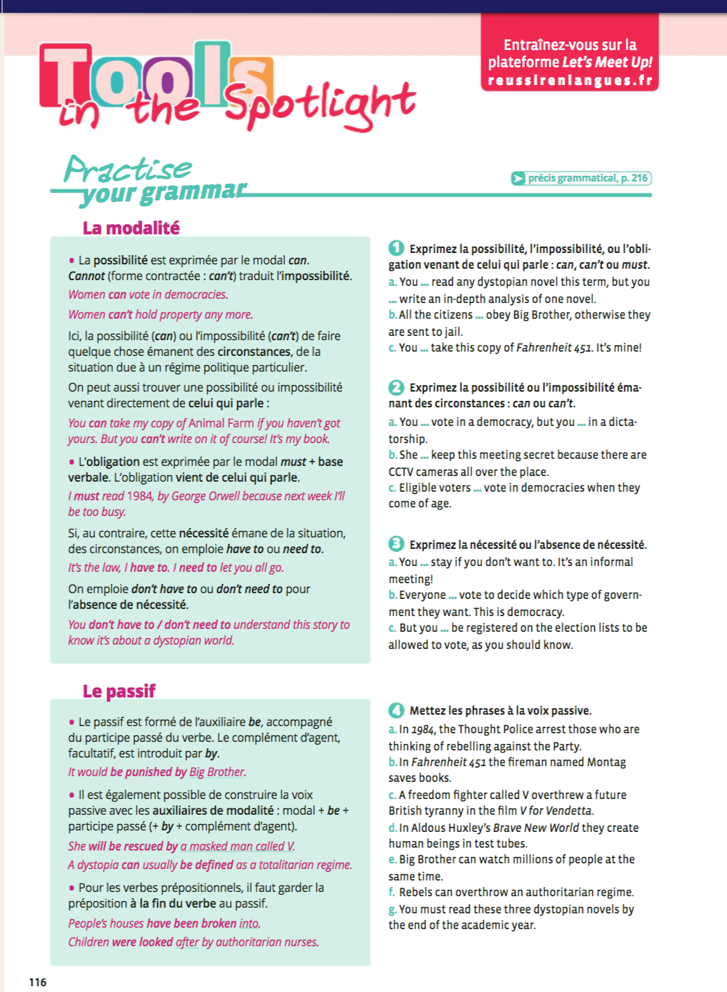 1e Fictions And Realities Englishcool