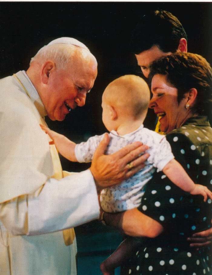 22 octobre Fête de St Jean-Paul II - Pape de la famille