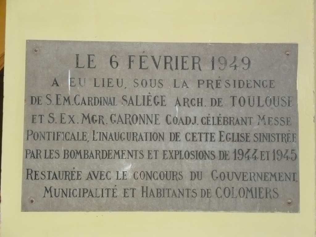Messe Anniversaire Pour Les 60 Ans Du Deces 1956 16 Du Cardinal Saliege Paroisse De Colomiers Diocese De Toulouse
