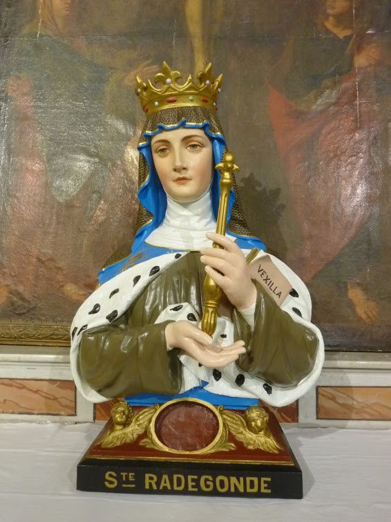 13 août, fête de Sainte Radegonde. Paroisse de Colomiers Diocèse de