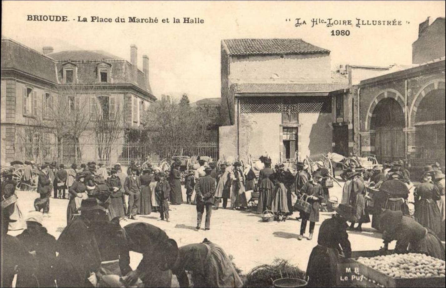 Brioude en CPA
