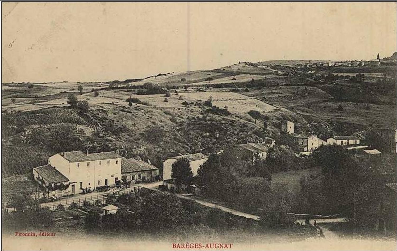 Cartes postales d'Augnat et Barége