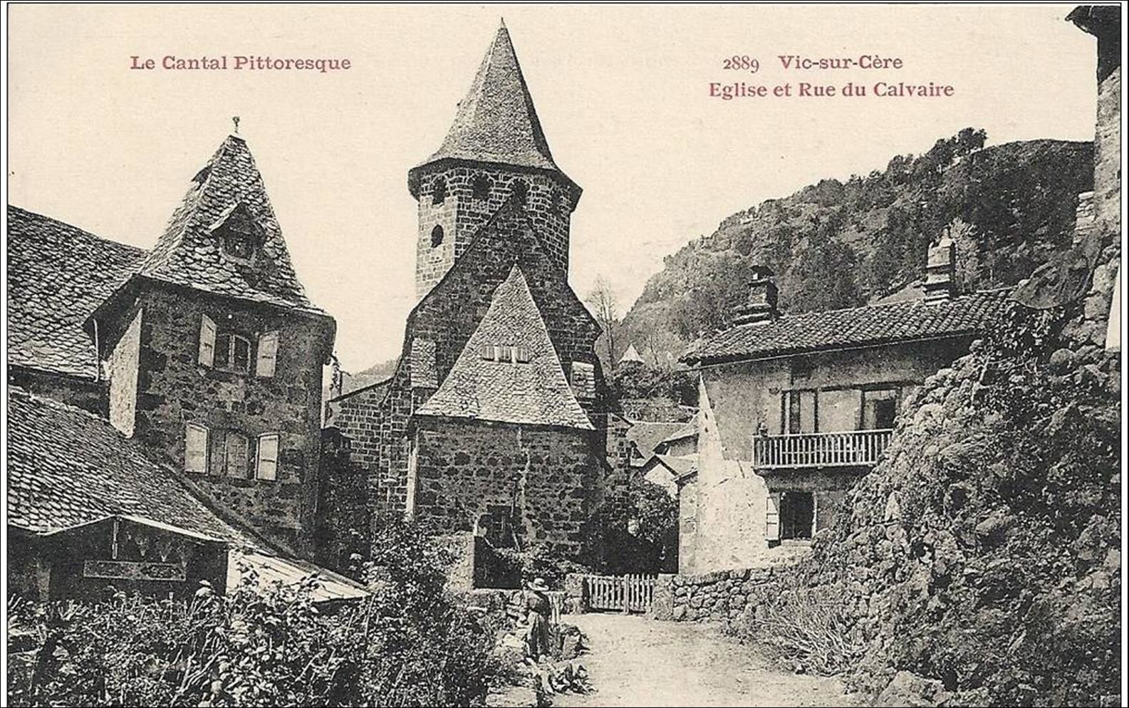 Vic sur cére en cartes postales anciennes