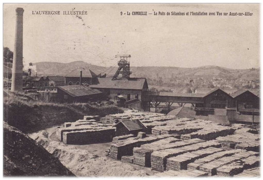 Les mines du bassin de Brassac:  La Combelle-Bayard