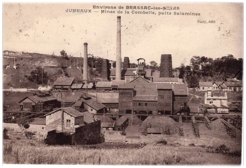 Les mines du bassin de Brassac:  La Combelle-Bayard