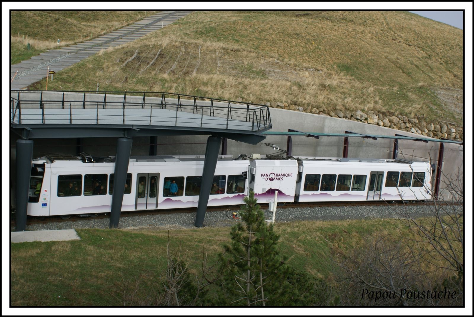 Du tram au panoramique au Puy de Dome