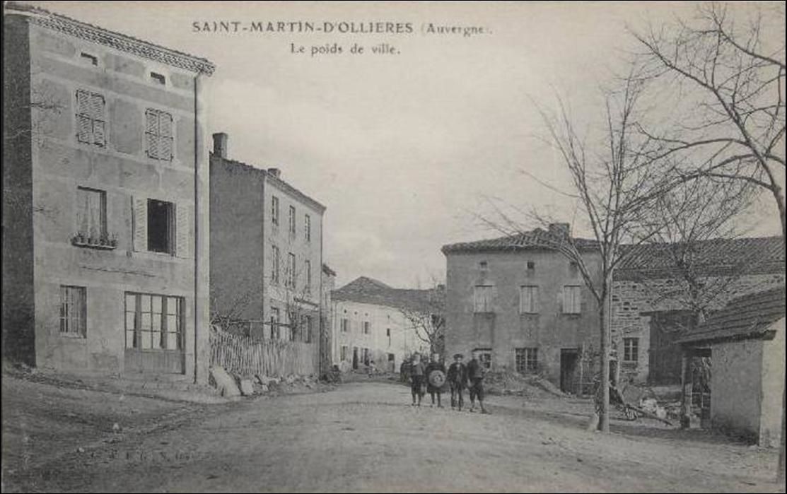 Les villages du puy de dome :St martin d'Ollières
