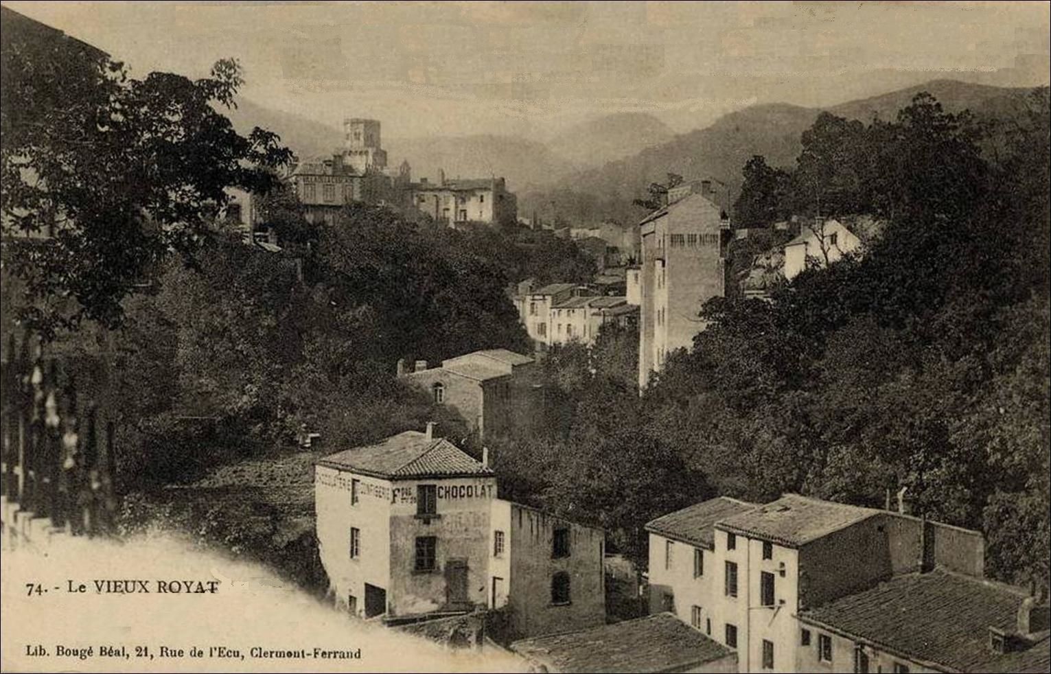 Ancienne industrie auvergnate: La chocolaterie de Royat
