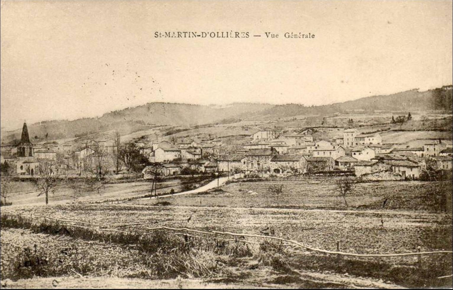 Les villages du puy de dome :St martin d'Ollières