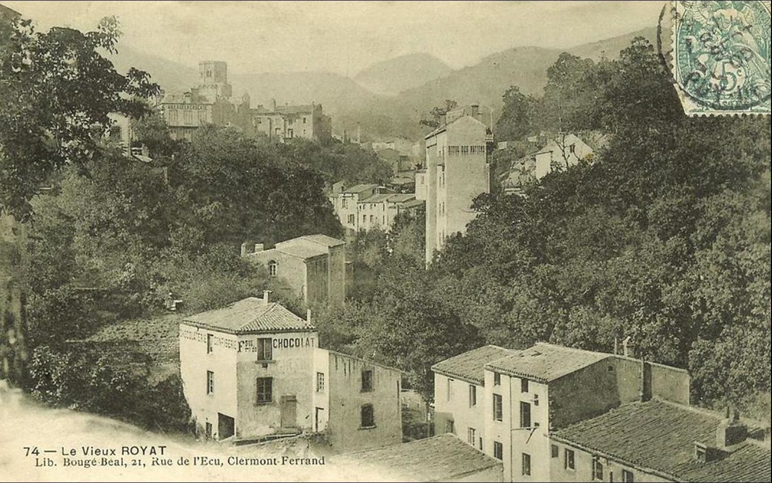 Ancienne industrie auvergnate: La chocolaterie de Royat