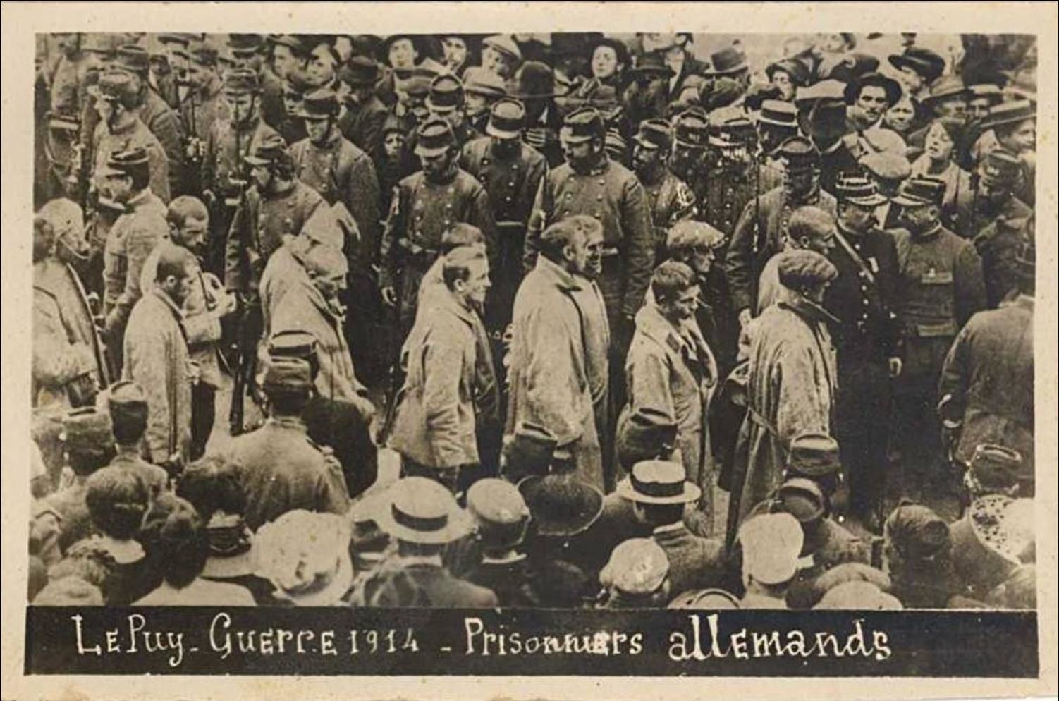 Prisonniers Allemands au Puy en Velay
