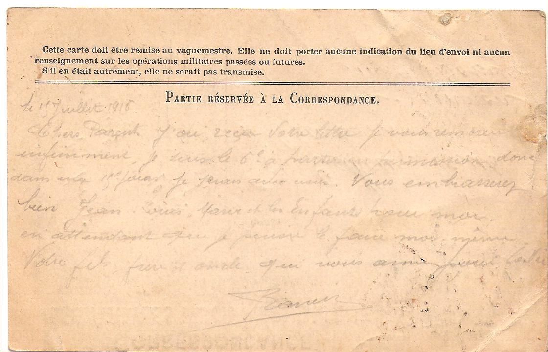 La grande guerre et l'Auvergne
