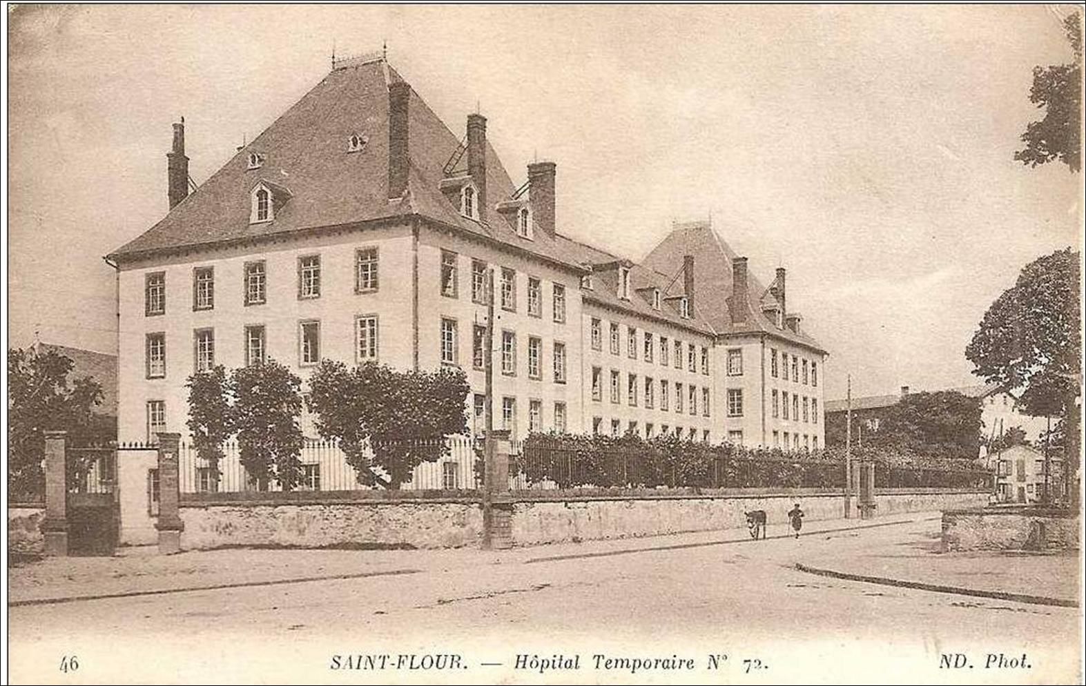 Hopital militaire à St Flour