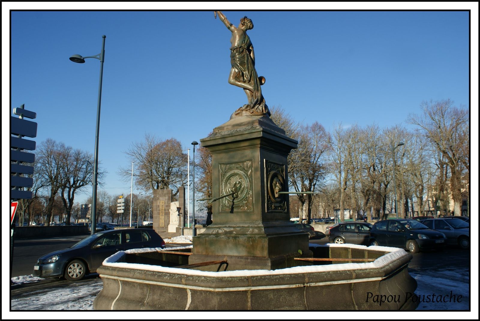 Places et fontaines  du Haut St Flour