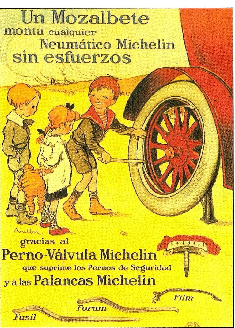 Ancienne publicité Michelin