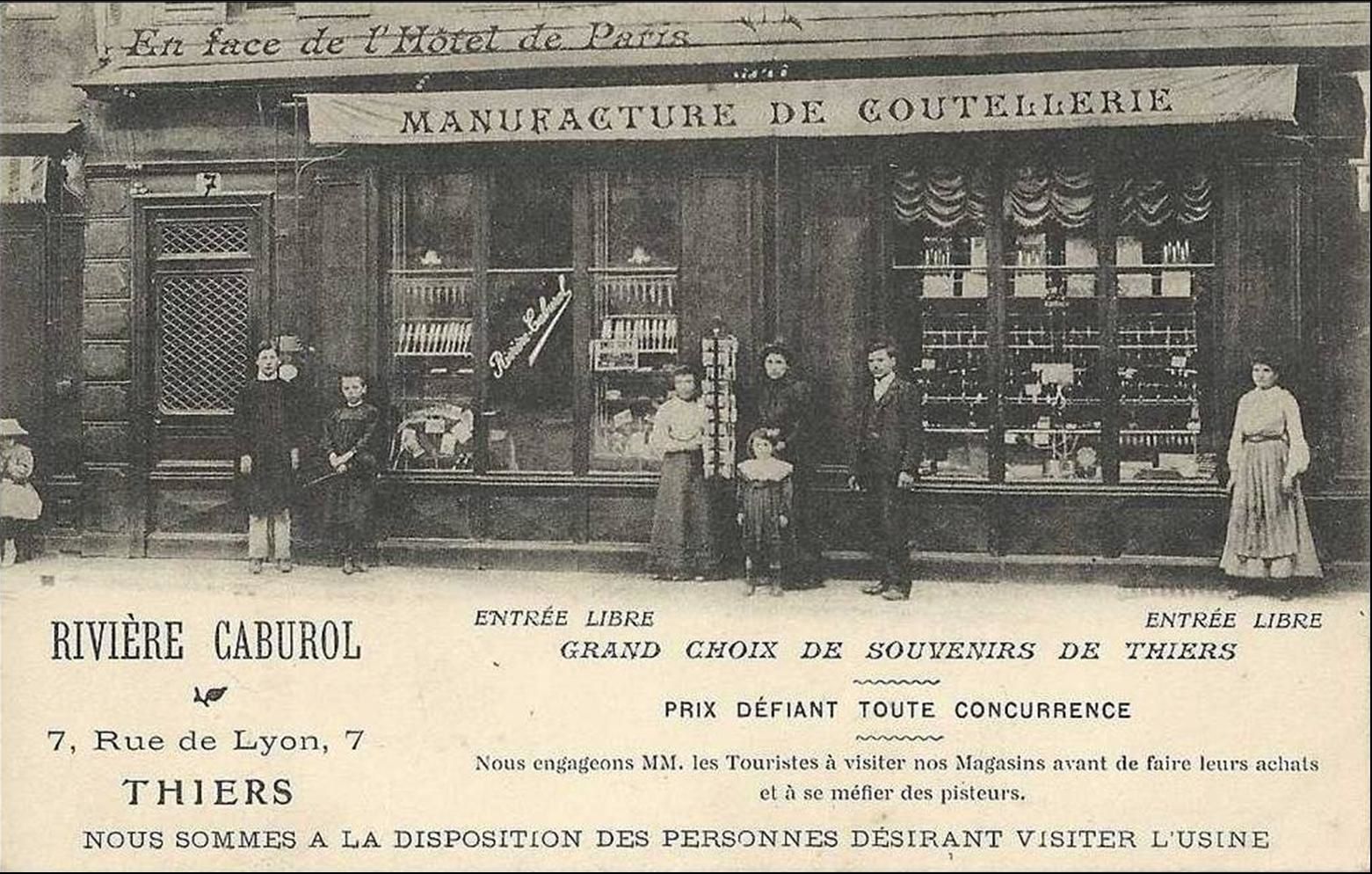 Thiers et sa coutellerie qui s'exporte