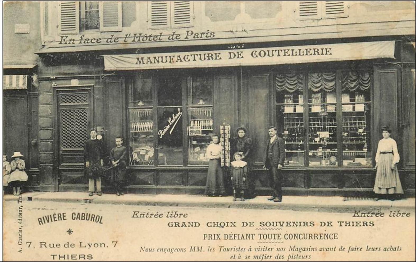 Thiers et sa coutellerie qui s'exporte