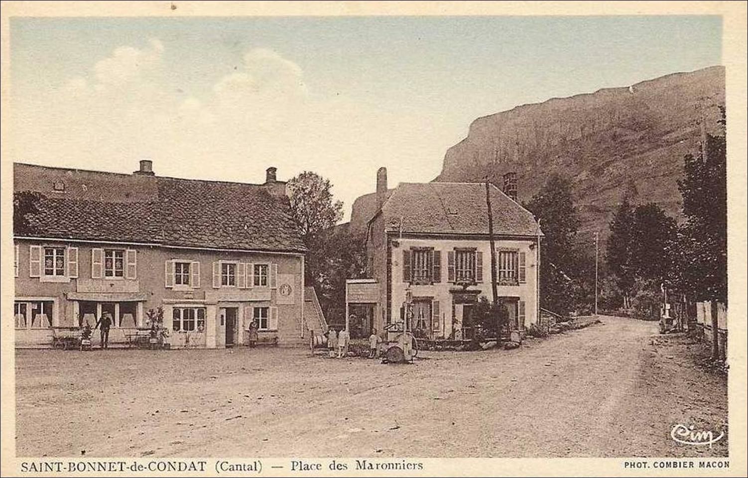 St Bonnet en Condat en cartes postales Anciennes
