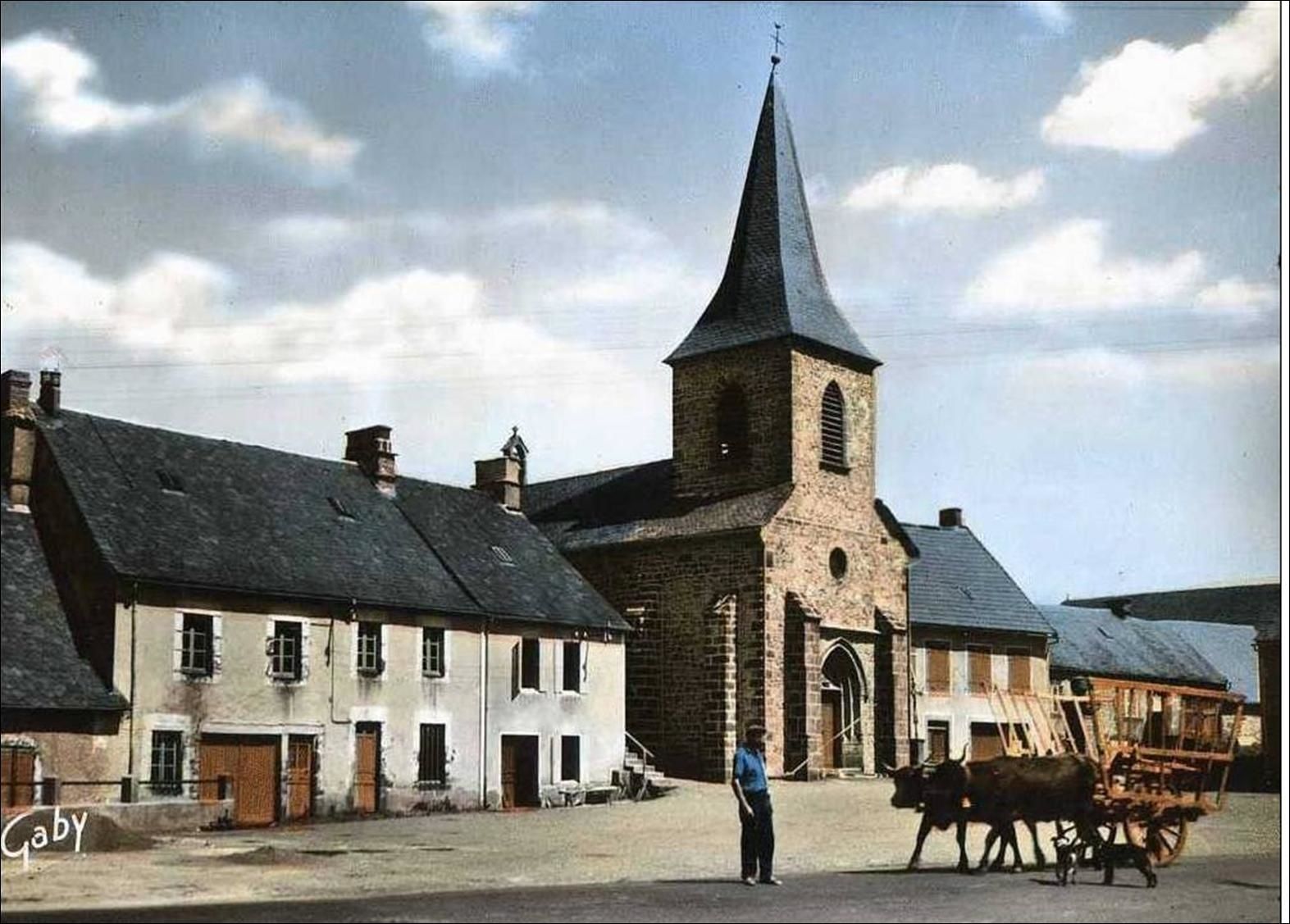 St Bonnet en Condat en cartes postales Anciennes